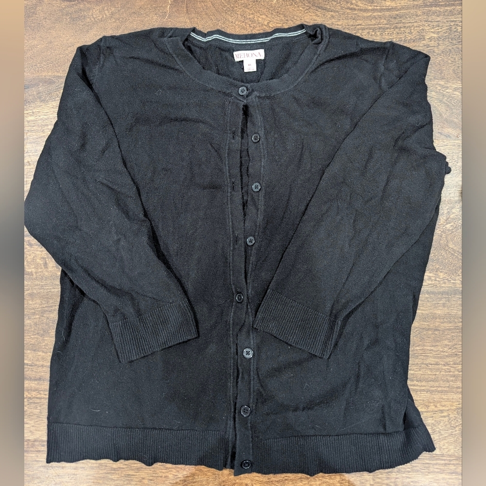 Merona Black Knit Sweater